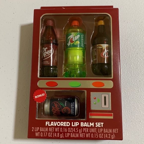Taste Beauty Makeup Dr Pepper Vending Machine Flavored Lip Balm